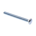 Prime-Line Carriage Bolts 3/8in-16 X 4-1/2in A307 Grade A Zinc Plated Steel 15PK 9063856